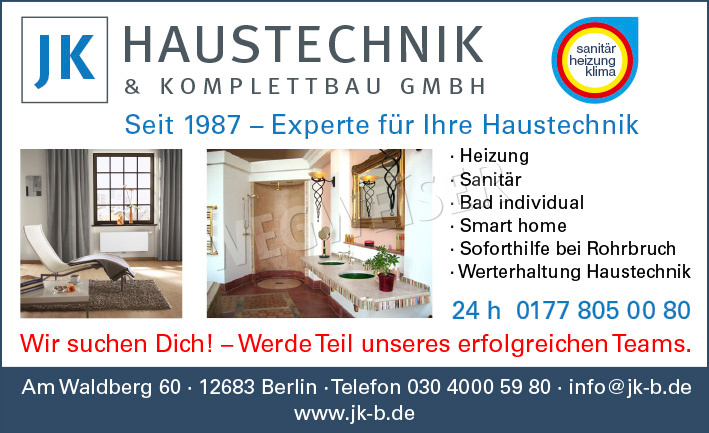 Gas, Heizung, Klima und Sanitär Berlin Reinickendorf - WEGWEISER aktuell