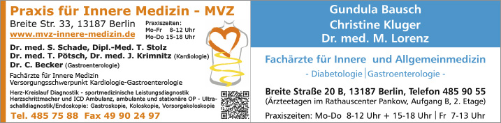 Kardiologie Berlin Pankow  WEGWEISER aktuell
