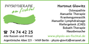 Physiotherapie, Rehabilitation, Massagen, Krankengymnastik Berlin