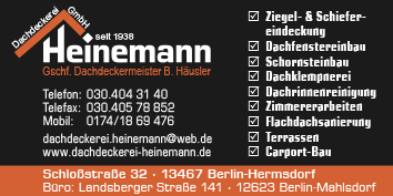 Dachdecker berlin reinickendorf