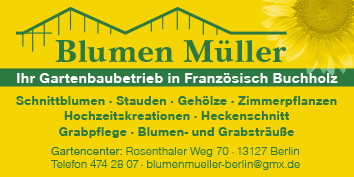 Gärtnereien und Gartencenter Berlin Pankow WEGWEISER aktuell