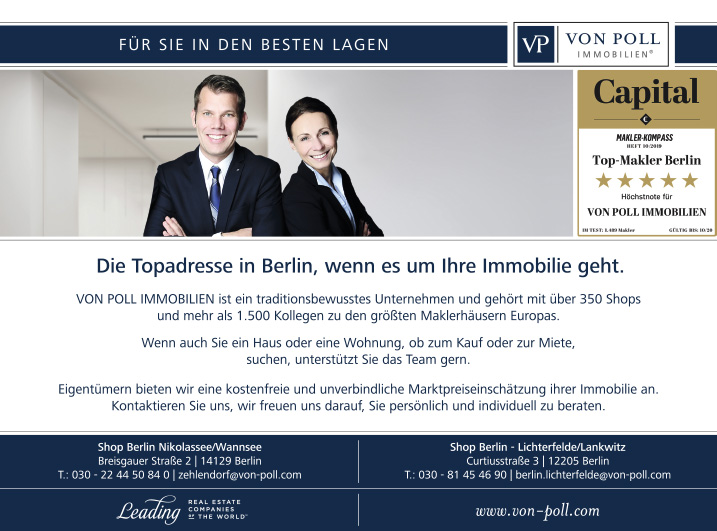 Immobilien Und Immobilienmakler Berlin Steglitz Wegweiser Aktuell