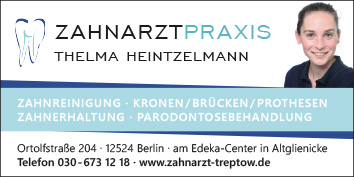 Zahnarzt Kinderzahnarzt Berlin Treptow Wegweiser Aktuell