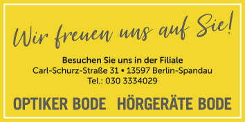 Horgerateakustik Berlin Spandau Wegweiser Aktuell